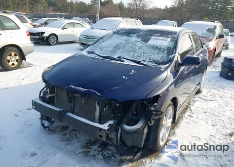 2013 Toyota Corolla S from USA, damaged, VIN 5YFBU4EE8DP186648